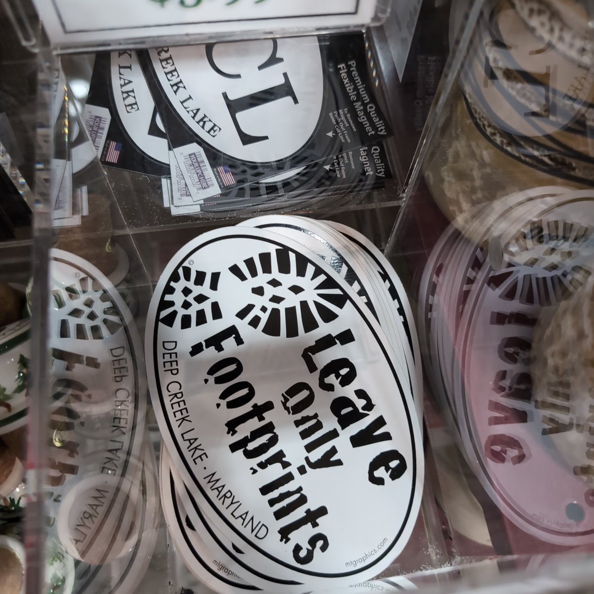 Well stated Deep Creek Lake sticker, well stated... 
#LeaveOnlyFootprints
#WarcraftLessTraveled