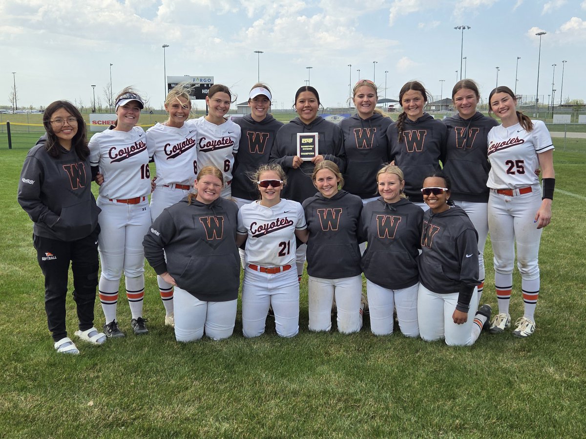 ND Softball All Stars (@ndsballstars) on Twitter photo Congratulations to <a href="/whs_coyoteSB/">Williston Coyote Softball</a> on winning the Roosevelt Bracket at Midseason Madness V presented by <a href="/FlintGroup/">Flint Group</a> & <a href="/EssentiaHealth/">EssentiaHealth</a>!
Williston won the championship game 11-1 over Grand Forks Central. Congratulations to <a href="/whs_coyoteSB/">Williston Coyote Softball</a> on winning the Roosevelt Bracket at Midseason Madness V presented by <a href="/FlintGroup/">Flint Group</a> & <a href="/EssentiaHealth/">EssentiaHealth</a>!
Williston won the championship game 11-1 over Grand Forks Central.