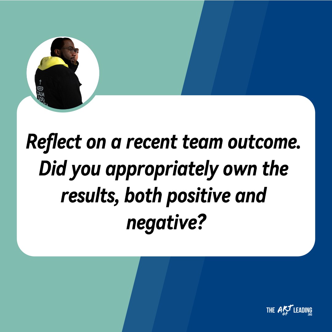 roydockerymba's tweet photo. Reflect on a recent team outcome. Did you appropriately own the results, both positive and negative?
#Leadership #ExecutiveLeadership #ServantLeadership #AuthenticLeadership #EmotionalIntelligence #ChangeManagement #LeadershipDevelopment #definelove https://t.co/e7j1VLs73w