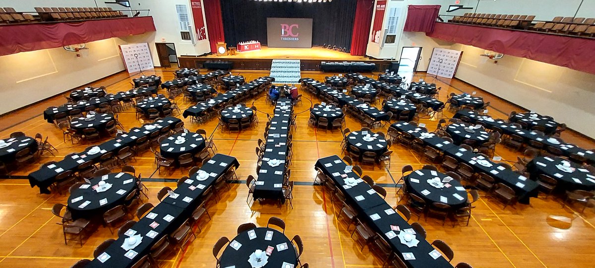 Biggest night of the year for our  <a href="/ThreshersSports/">Bethel Threshers ⚙</a> department. Can't wait to celebrate our athletes at tonight's Threshpy Banquet. #WeAreThreshers