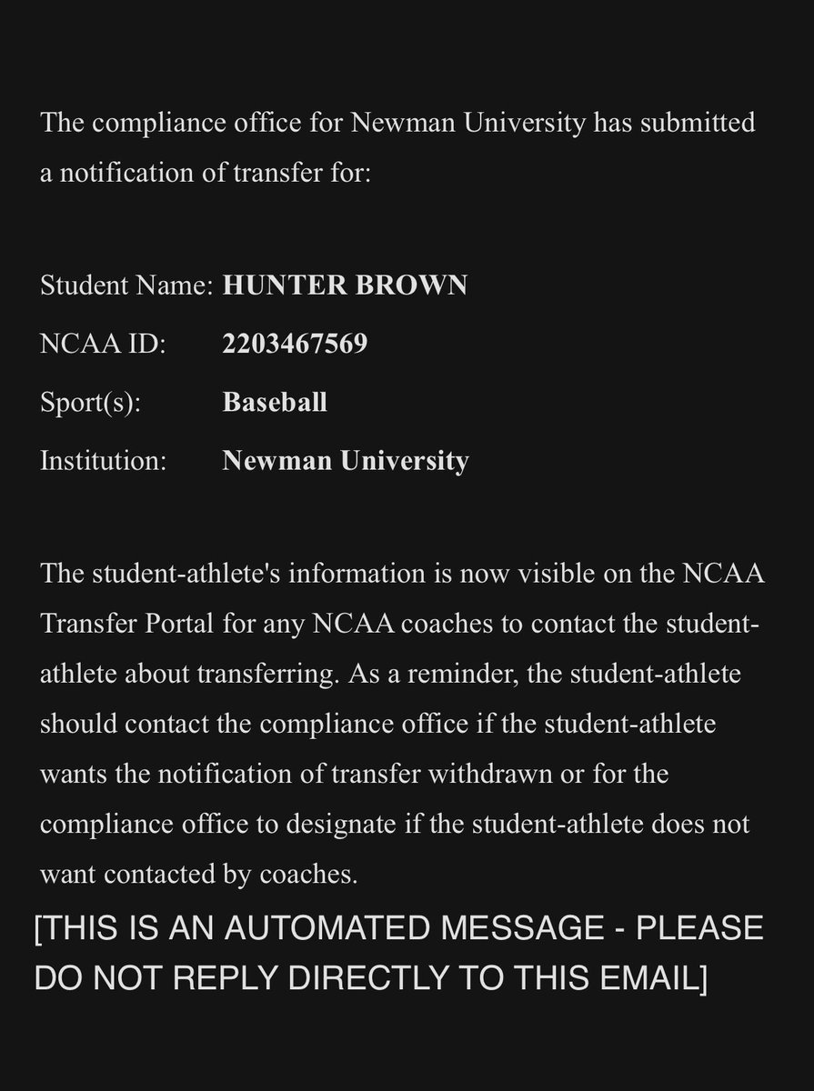 Hunter Brown tweet media