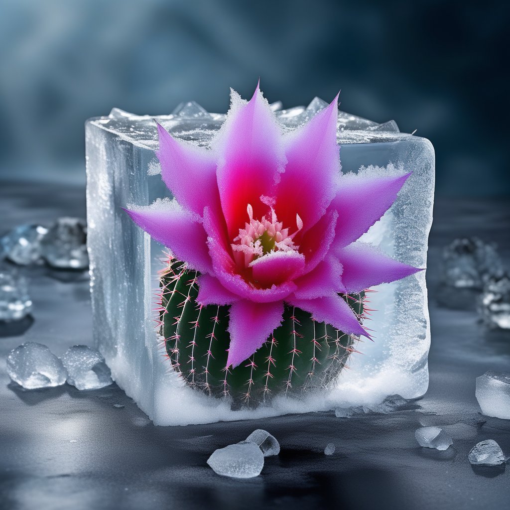 TeraBitcoins's tweet photo. "frozen thorns" by @Ira76516994s #tezos #NFTsForChange 🌵 @objktcom 💥 #CactusBoom 

https://t.co/FXQPbb5log https://t.co/LzKLq8pRE7