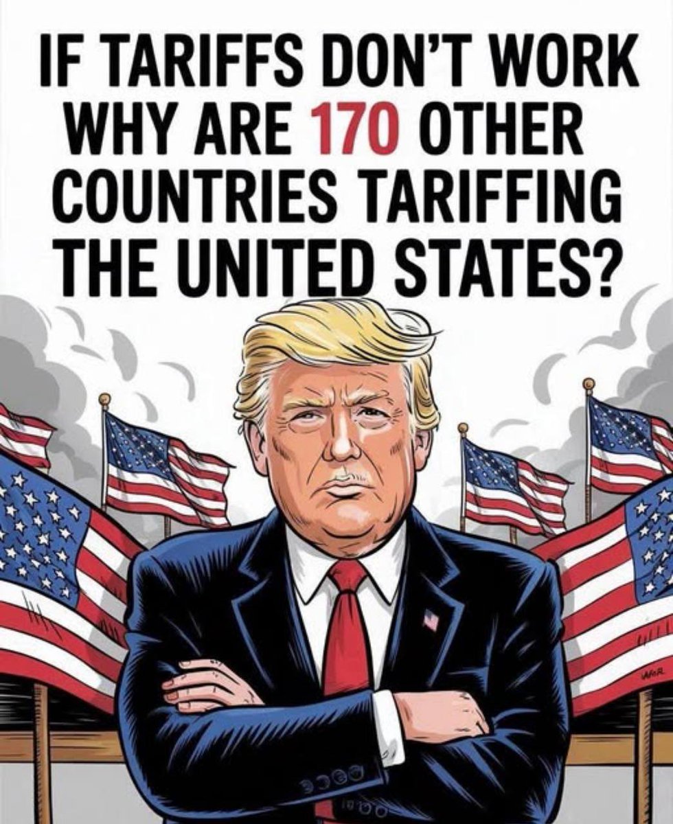 emma6USA's tweet image. Interesting Question… If tariffs don’t work why are 170 other countries tariffing the United States? 🤔