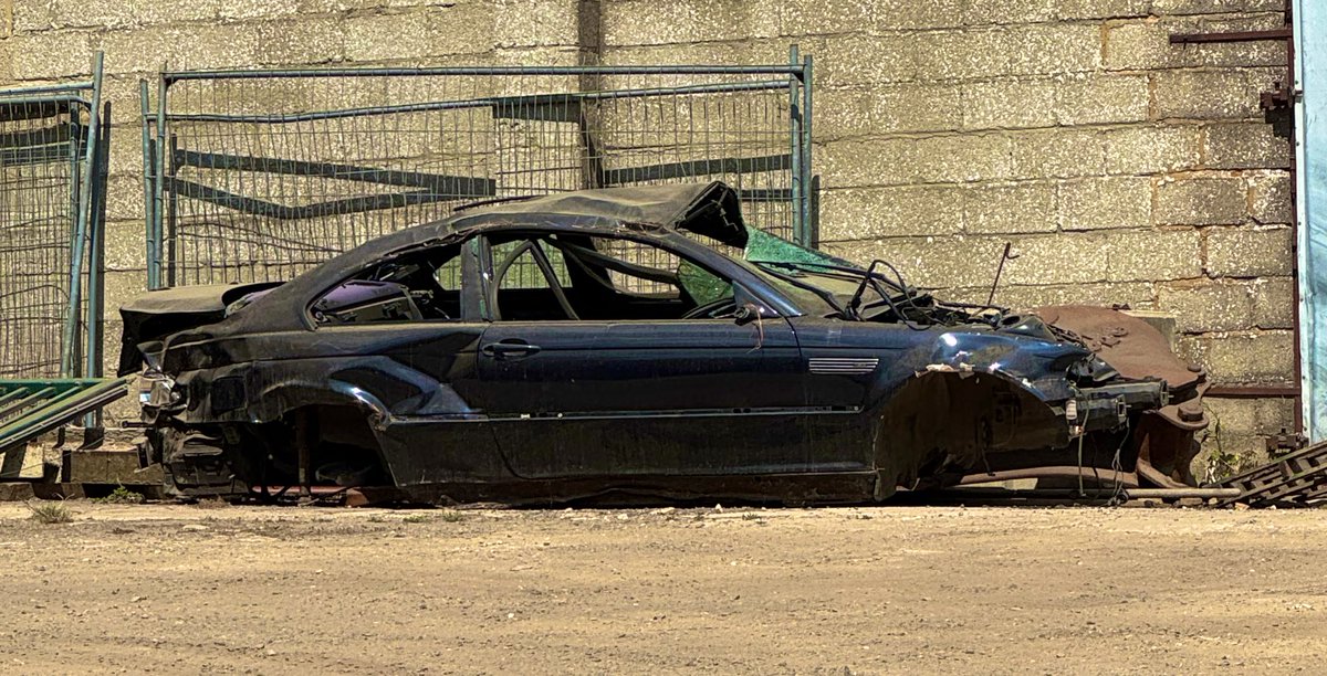 Rough weekend for this M3…