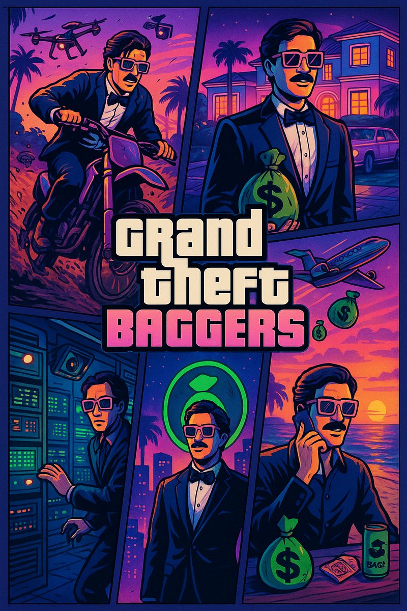 jShizOfficial's tweet photo. Grand Theft Baggers get the money and 100x it. Build the conviction. Send it higher! #BAGSAPP #BAGS

you sold for $150 profit? NGMI 🤪😅
#noPHOTOSplease #BuyTheDip #Paparazz #gta6

2sNLnThssvaLhP9ZEoj5gyHgbMLTDBpXnwUhwPAyfddb