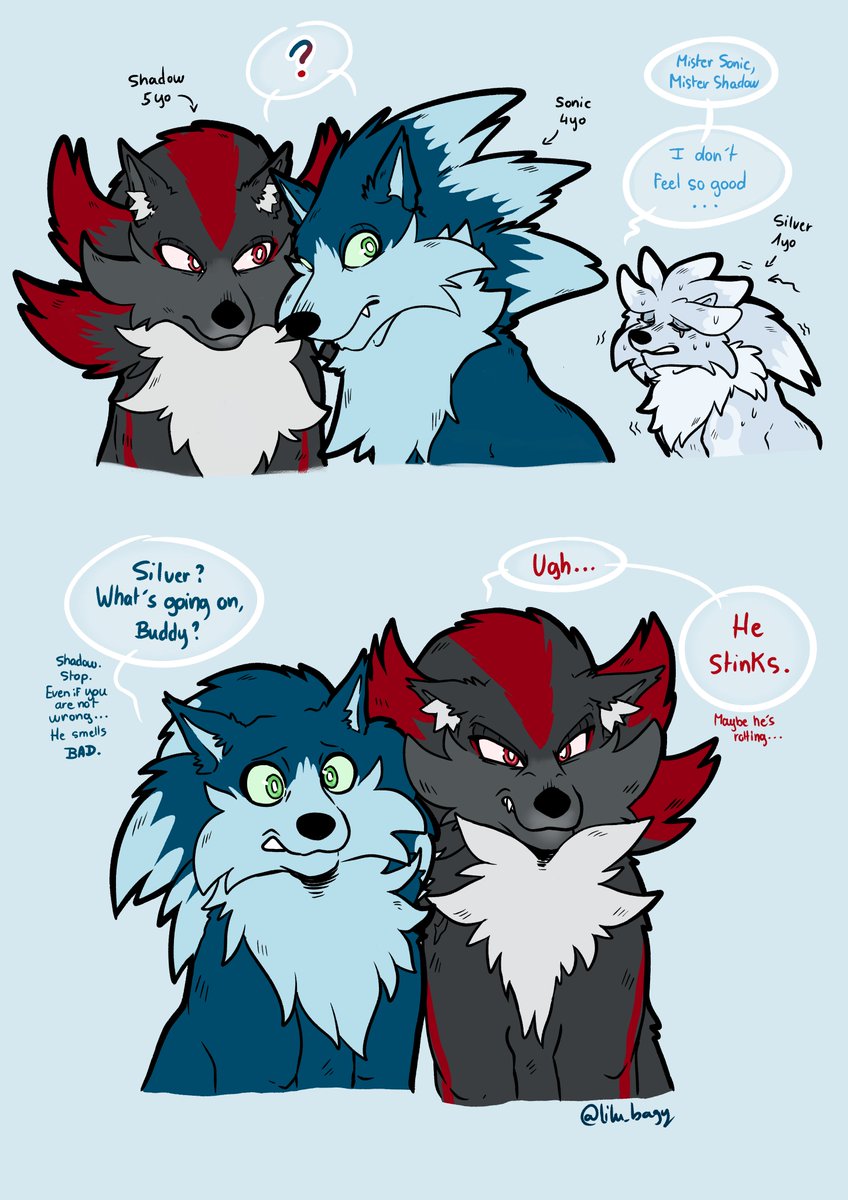 Sonic The Werehog Au Comic Meanbeanzone