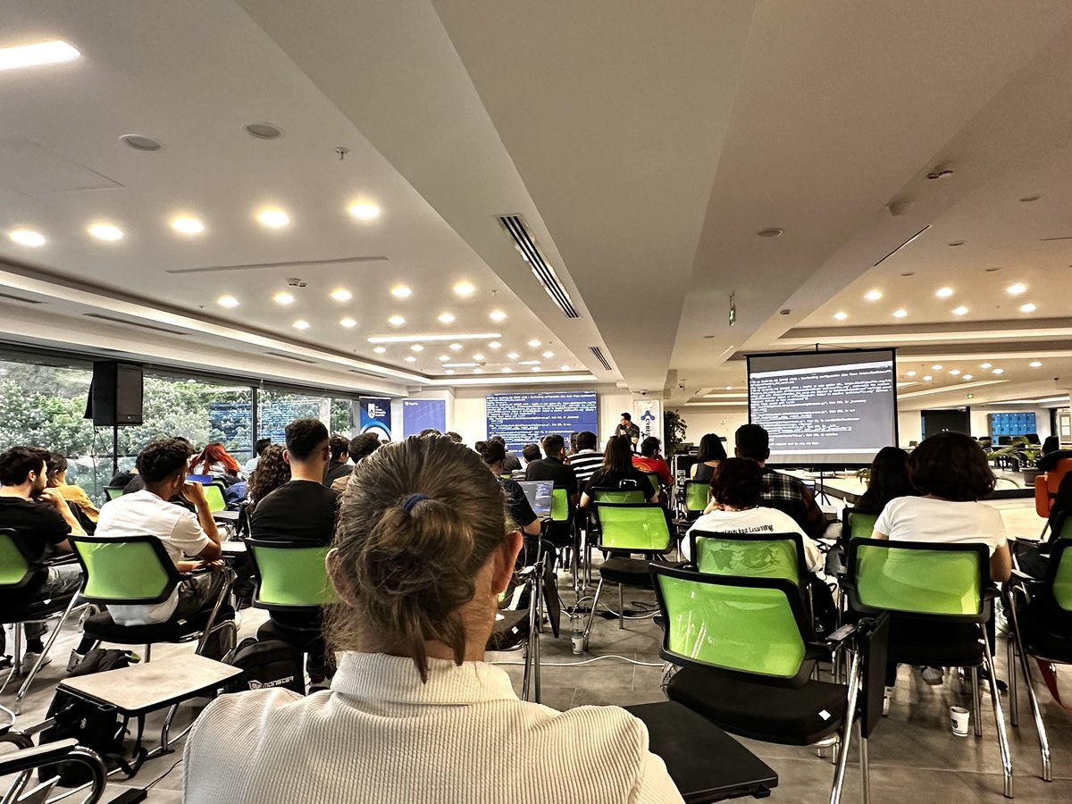 elifhilalumucu's tweet photo. BOOM!💥Our Security Workshop with Ankara Metropolitan Municipality(@ankarabbld) &amp; KPMG(@KPMG) absolutely rocked the room! Live hacking demos, real-time vulnerability breakdowns, and a fully packed house of brilliant minds. This is how we make security education unforgettable!👩🏻‍💻 https://t.co/aCCTCtdwVX