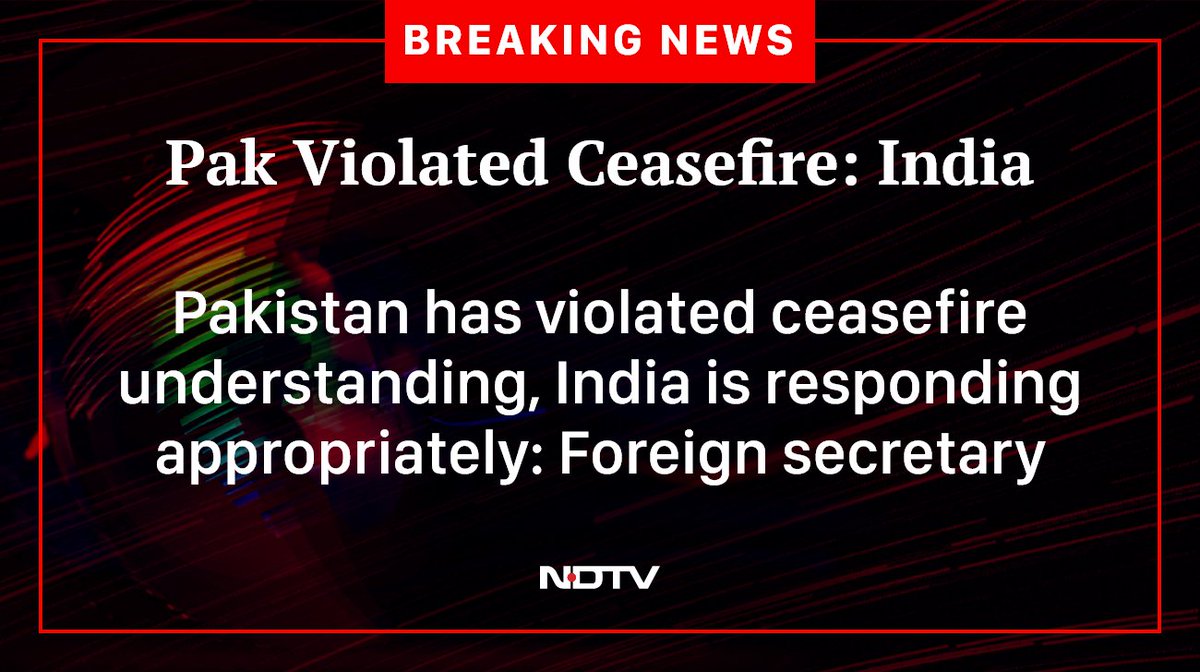 ndtv's tweet photo. #CeasefireViolation #IndiaPakistan https://t.co/xmhAj4qJxu