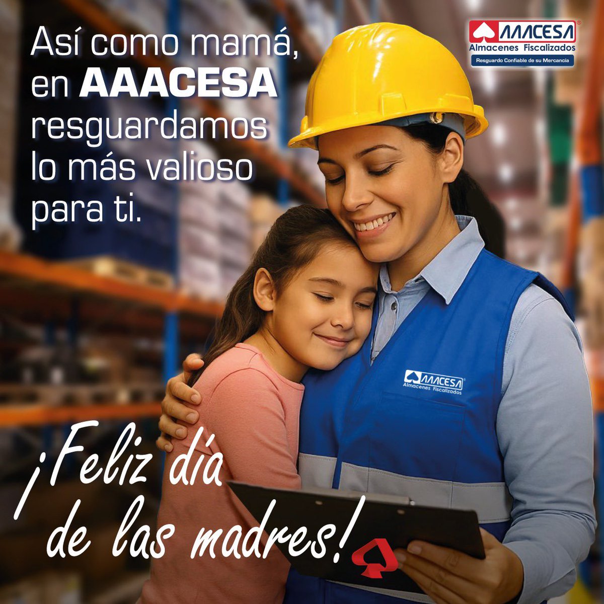 AAACESA_AF's tweet photo. Este 10 de mayo celebramos a quienes como nosotros, resguardamos lo más valioso para ti. #AAACESA les desea Feliz Día de las Madres. #diadelasmadres #ILoveAAACESA https://t.co/24jJotay84