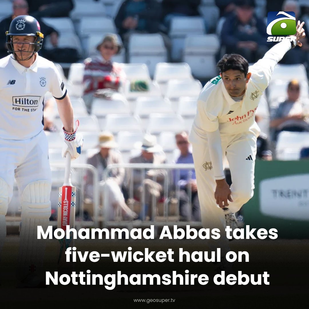 geosupertv's tweet image. Abbas shines on debut! 😍

Read More: tinyurl.com/23cwh7bd

#MohammadAbbas