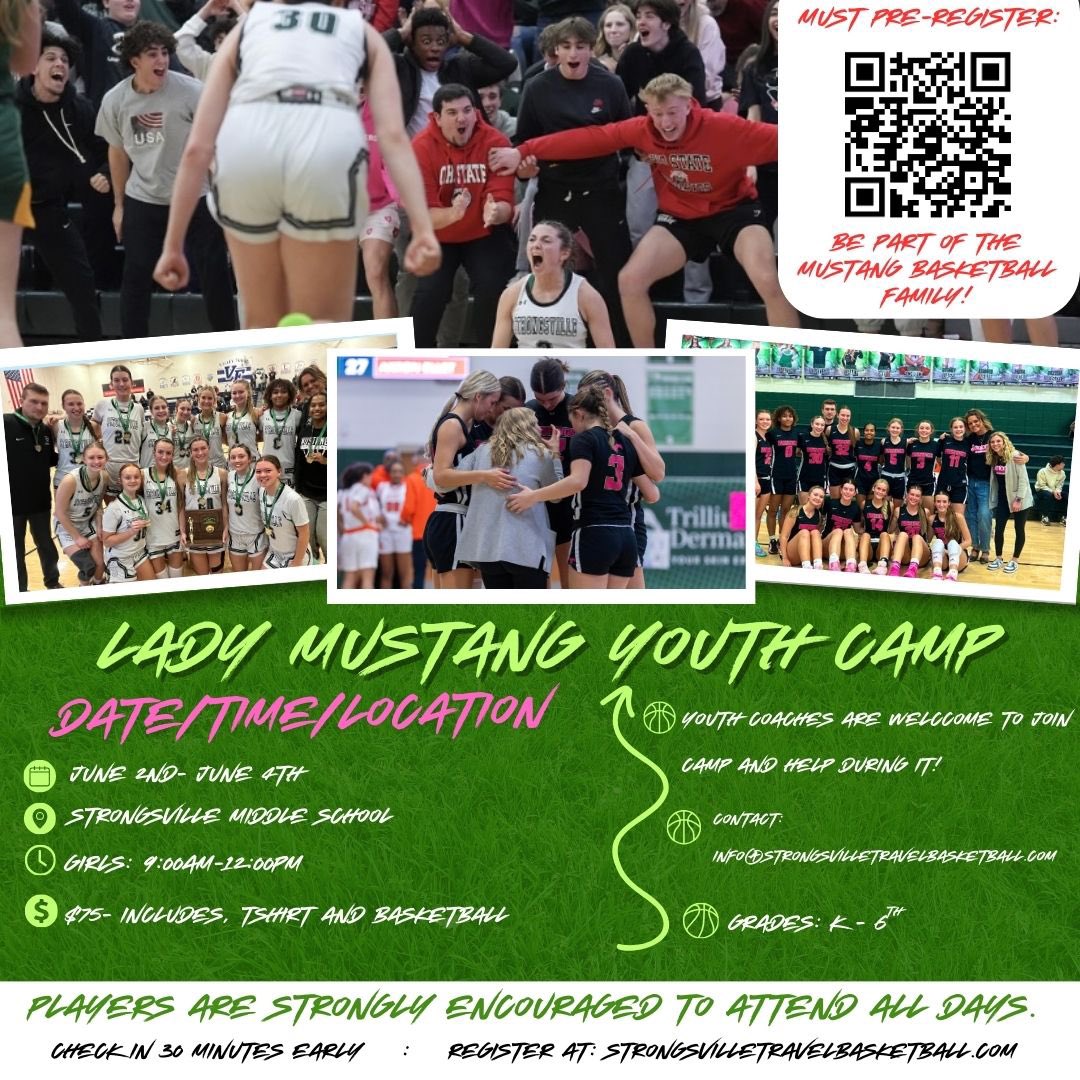 Lady Mustangs Basketball (@ladymustanggb) on Twitter photo Just a reminder to signup for the Lady Mustangs Girlβs Youth Camp in June!!!πππ <a href="/scsmustangs/">Mustang Athletics</a> Just a reminder to signup for the Lady Mustangs Girlβs Youth Camp in June!!!πππ <a href="/scsmustangs/">Mustang Athletics</a>