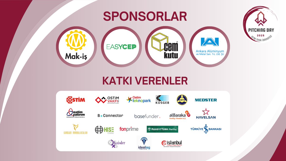 Girişimcilik ve Liderlik Merkezi (@ostimtechglm) on Twitter photo Pitching Day 2025 🚀📌
🚀Geleceğin Girişimcileri Sahneye Çıkıyor!
🎯Üniversitemiz Girişimcilik Projesi Dersi kapsamında düzenlenen OSTİMTECH Pitching Day etkinliğine davetlisiniz.
📍OSTİM Teknik Üniversitesi Ana Yerleşke F Blok, 3. Kat Konferans Salonu
<a href="/ostimteknikuniv/">OSTİM Teknik Üniversitesi</a> Pitching Day 2025 🚀📌
🚀Geleceğin Girişimcileri Sahneye Çıkıyor!
🎯Üniversitemiz Girişimcilik Projesi Dersi kapsamında düzenlenen OSTİMTECH Pitching Day etkinliğine davetlisiniz.
📍OSTİM Teknik Üniversitesi Ana Yerleşke F Blok, 3. Kat Konferans Salonu
<a href="/ostimteknikuniv/">OSTİM Teknik Üniversitesi</a>