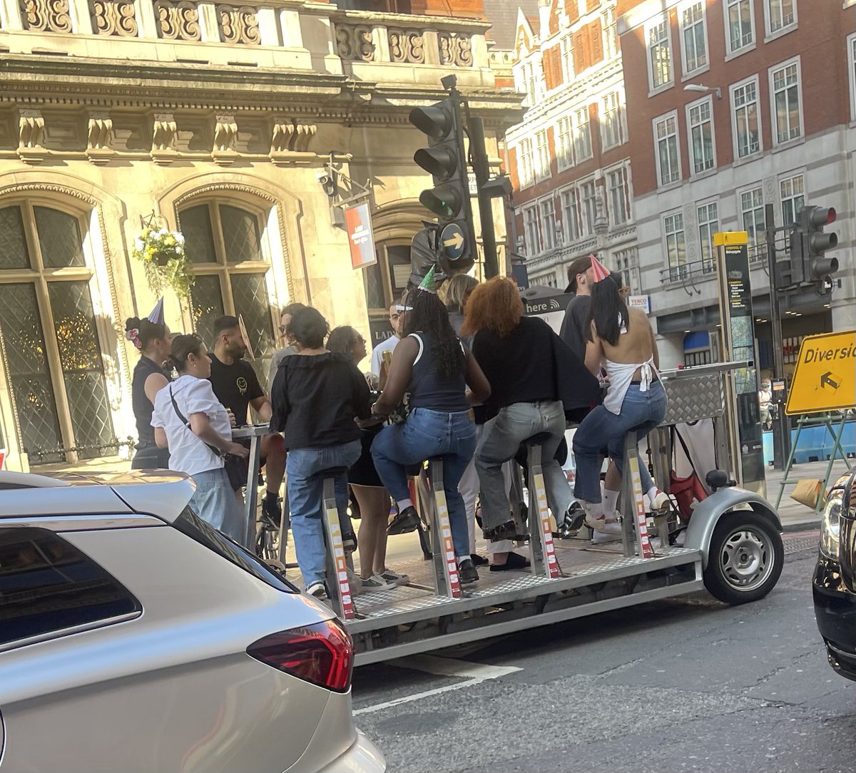 I know there’s a lot of problems around at the moment but I’ve decided that these ‘drinking / cycling around a city by raucous people’ machines are the worst things in the world