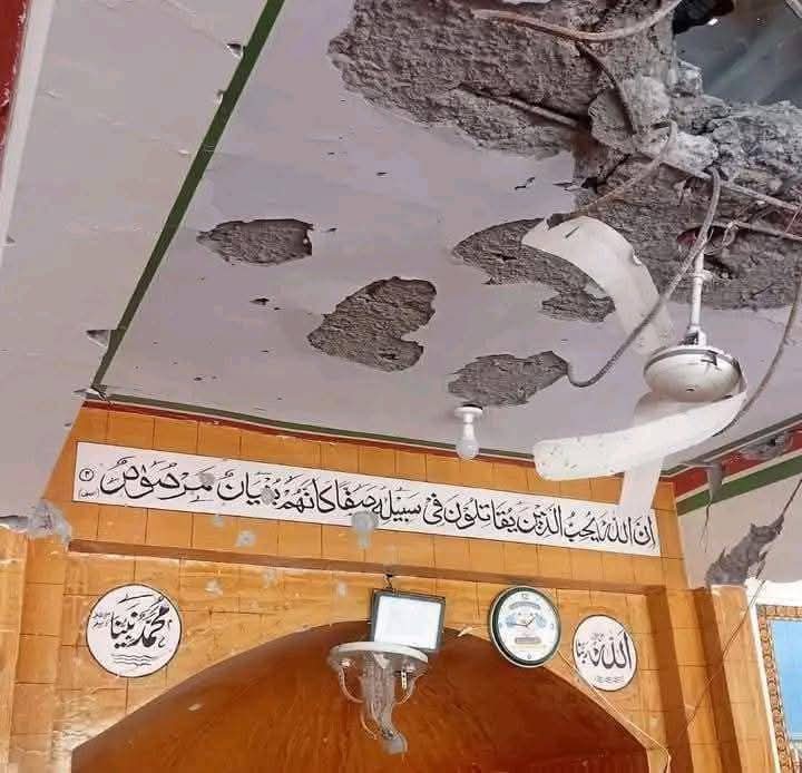 بھارت نے سب سے پہلے مسجد بلال پر حملہ کیا اور اسی مسجد بلال کے محراب پر لکھی آیت کے آخری الفاظ سے آپریشن کا نام ۔۔۔۔بنیان مرصوص