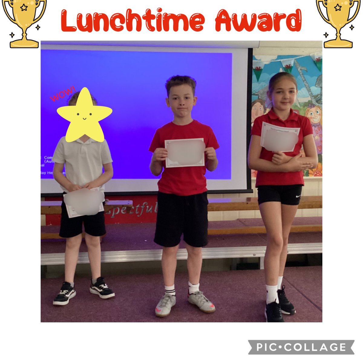 FDLPrimary's tweet image. Llongyfarchiadau to our pupils for their excellent behaviour at lunchtimes ⚜️
