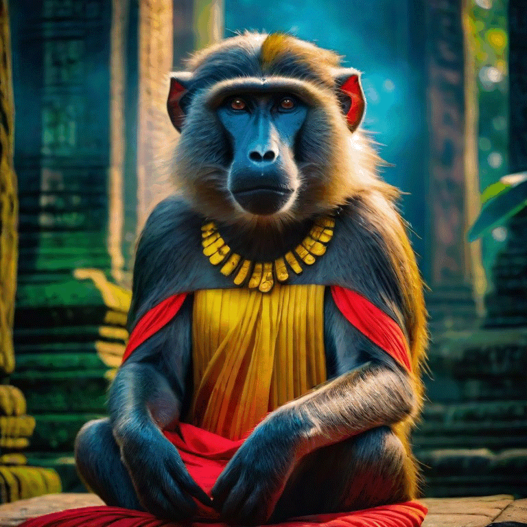 TeraBitcoins's tweet photo. "Baboon Queen" by @missrevolutzi 🐒 #savebaboons 1/1 #tezos #NFTsForChange 🌵 @objktcom 💥 #CactusBoom 

https://t.co/o5iqaZdMCC https://t.co/l35BRH1CB0