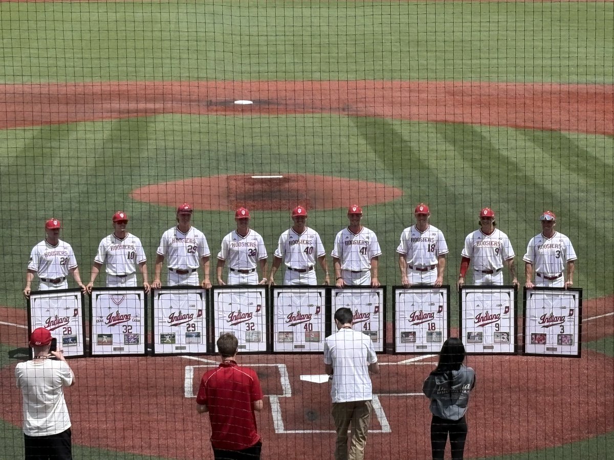 Zach Browning (@zachbrowning17) on Twitter photo Just wrapped up Senior Day festivities here at Bart Kaufman Field with first pitch to follow shortly.
Join me and <a href="/Noah_Gerk/">Noah Gerkey</a> on the call for <a href="/WIUXSPORTS/">WIUX Sports</a> as the Hoosiers look for the series win over the Boilermakers.
🔗iusportsmedia.mixlr.com #iubase Just wrapped up Senior Day festivities here at Bart Kaufman Field with first pitch to follow shortly.
Join me and <a href="/Noah_Gerk/">Noah Gerkey</a> on the call for <a href="/WIUXSPORTS/">WIUX Sports</a> as the Hoosiers look for the series win over the Boilermakers.
🔗iusportsmedia.mixlr.com #iubase