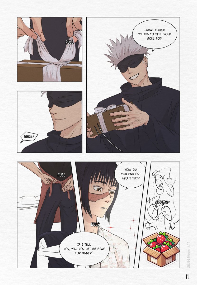 Doujinshi "The Law of Magnetism"
Story by <a href="/lilia_arlert/">Lilia Arlert</a>

Ch. 8. Dessert
Part 3/9

#gojohime #gouta #jjk #五歌 #JujutsuKaisen