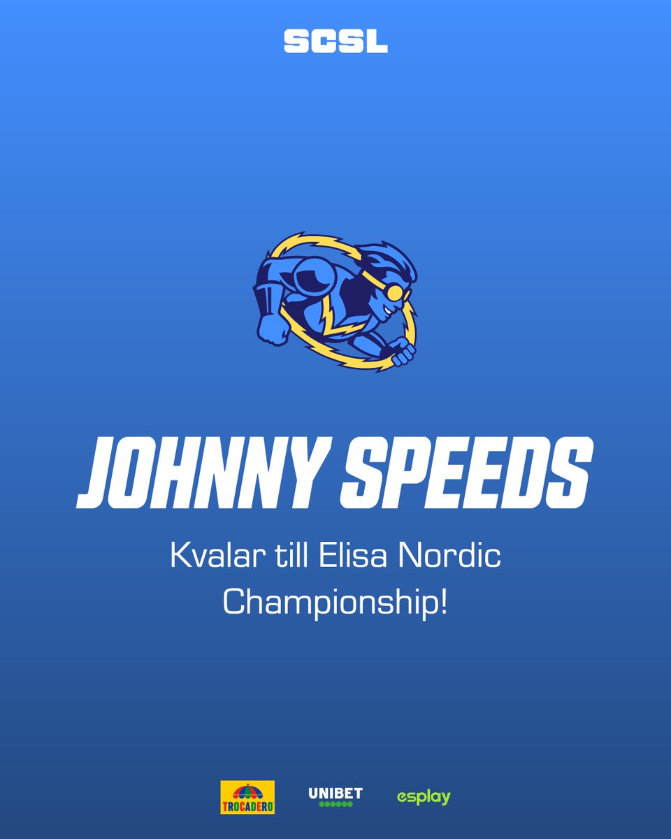 GRATTIS JOHNNY SPEEDS!

Efter 2-0 mot Viperio kommer Johnny Speeds att representera Sverige i Elisa Nordic Championship!