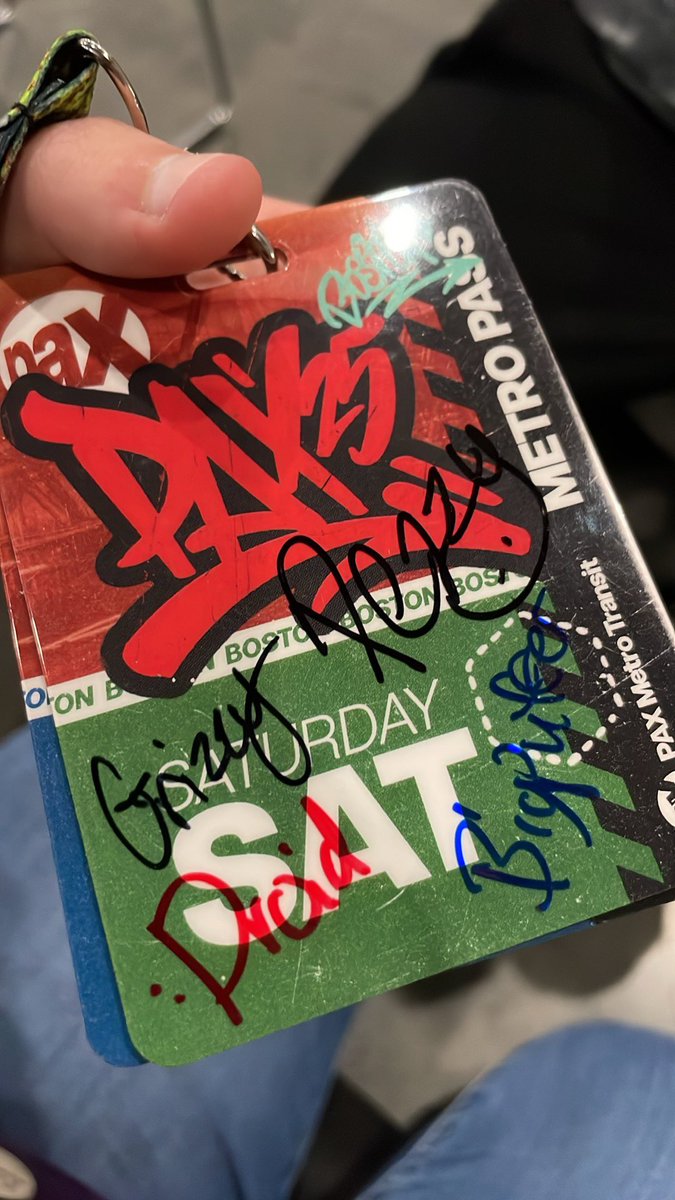 Cloo crew is the coolest everrr <a href="/CloolessPodcast/">Clooless Podcast</a> #PAXEast2025