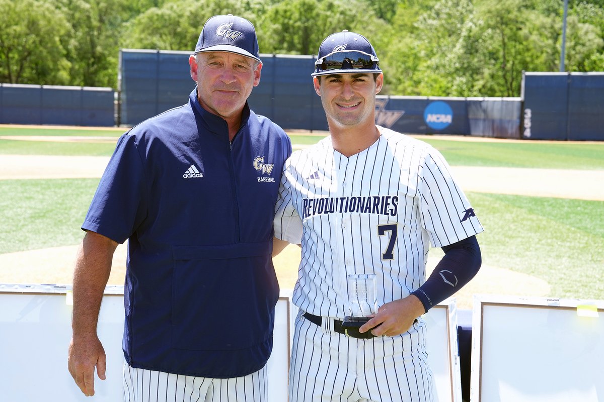 GW Baseball (@gwbaseball1) on Twitter photo Prior to today's game, <a href="/nickmullen2023/">Nick Mullen</a> and <a href="/CadeDav16197267/">Cade Davis</a> received the annual "I Got Your Back" Award, while <a href="/ellisschwartz21/">Ellis Schwartz</a> was named the 2025 Team MVP! π
#RaiseHigh Prior to today's game, <a href="/nickmullen2023/">Nick Mullen</a> and <a href="/CadeDav16197267/">Cade Davis</a> received the annual "I Got Your Back" Award, while <a href="/ellisschwartz21/">Ellis Schwartz</a> was named the 2025 Team MVP! π
#RaiseHigh