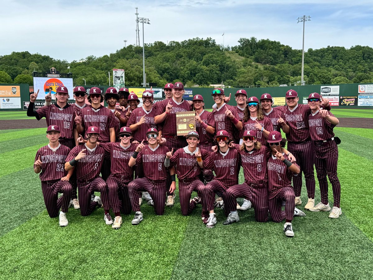 Your 2025 Region 1-4A Baseball Champions! 🏆 #RollTribe