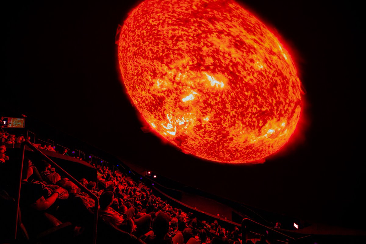 Experience our solar system like never before at the INTUITIVE® Planetarium’s “Our Place in Space”! Witness incredible phenomena like Martian canyons and diamond rain. 🚀 Get your tickets today; shows daily!  bit.ly/3xH4i9D