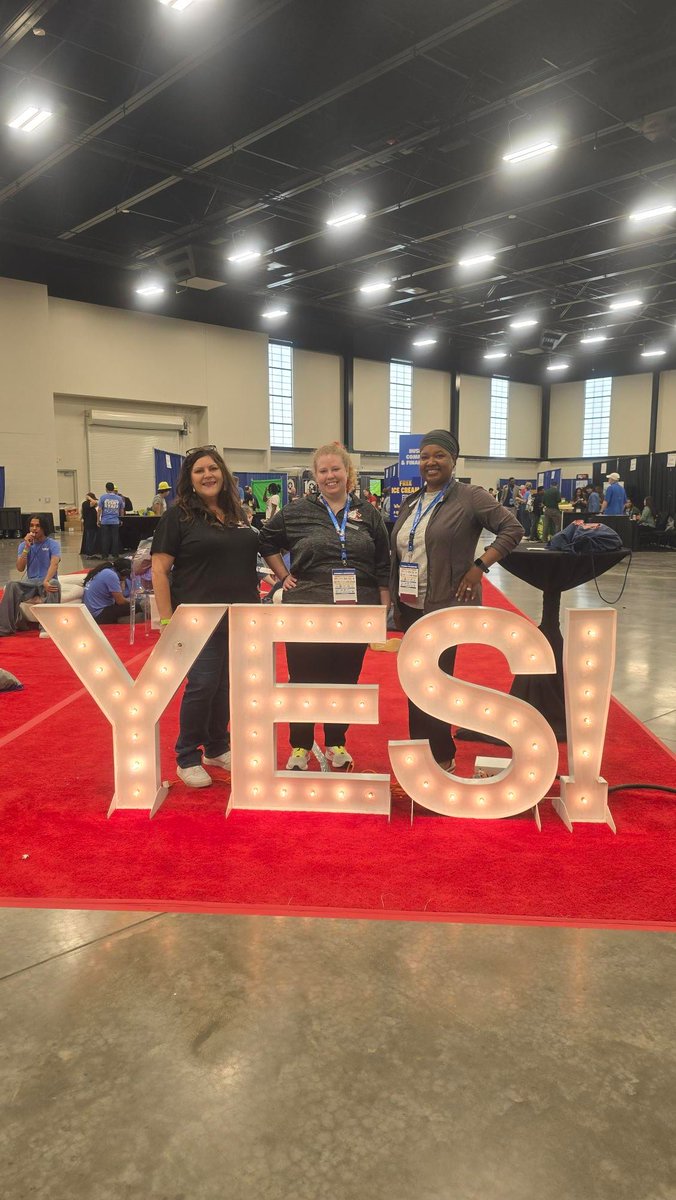 ⭐Our Career + Technical team attended the Yes!Expo in Waco last week!⭐

They met with over 240 high school students from around Central Texas!