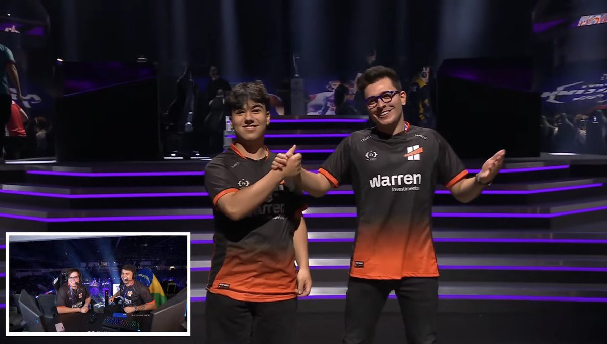 Hero Base (@herobase) on Twitter photo AQUI É BRASIL, PORR@! 🇧🇷
Respeita a história do <a href="/916Gon/">HERO 916Gon</a> e do <a href="/FlakesPower/">HERO Flakes</a>, os brabos botaram o nome do Brasil no topo da FNCS PRO-AM. Foi um TOP 6 na raça, no talento e com o apoio pesado de vocês no chat! E na moral, o <a href="/dengoso/">HERO Dengoso</a> representou DEMAIS na transmissão.
Vlw pelo apoio AQUI É BRASIL, PORR@! 🇧🇷
Respeita a história do <a href="/916Gon/">HERO 916Gon</a> e do <a href="/FlakesPower/">HERO Flakes</a>, os brabos botaram o nome do Brasil no topo da FNCS PRO-AM. Foi um TOP 6 na raça, no talento e com o apoio pesado de vocês no chat! E na moral, o <a href="/dengoso/">HERO Dengoso</a> representou DEMAIS na transmissão.
Vlw pelo apoio