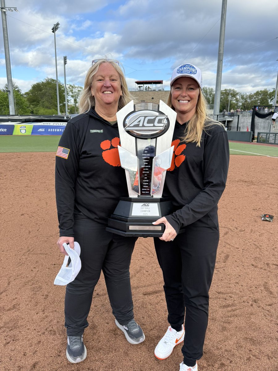 Go 🐅!!!!  ACC champs 💜🧡  <a href="/clemsonsoftball/">Clemson Softball 🥎</a> <a href="/TigerSportsMed/">Clemson Sports Med</a>
