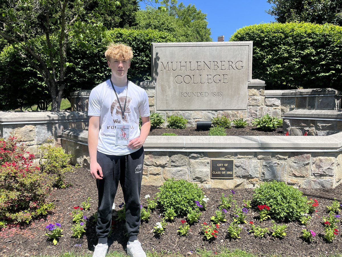 Liam morris (@morrisliam_) on Twitter photo Thank you to <a href="/22CoachMoe/">Moe Stallings</a> for having me out to Muhlenbergs Junior Day and showing me around <a href="/DigInMules/">Muhlenberg Football</a> campus. Beatiful facilities and incredible place. I had a great time talking to all the coaches! <a href="/TBrownIII/">Trey Brown</a> <a href="/CoachEstremera/">Jeremy Estremera</a> Thank you to <a href="/22CoachMoe/">Moe Stallings</a> for having me out to Muhlenbergs Junior Day and showing me around <a href="/DigInMules/">Muhlenberg Football</a> campus. Beatiful facilities and incredible place. I had a great time talking to all the coaches! <a href="/TBrownIII/">Trey Brown</a> <a href="/CoachEstremera/">Jeremy Estremera</a>