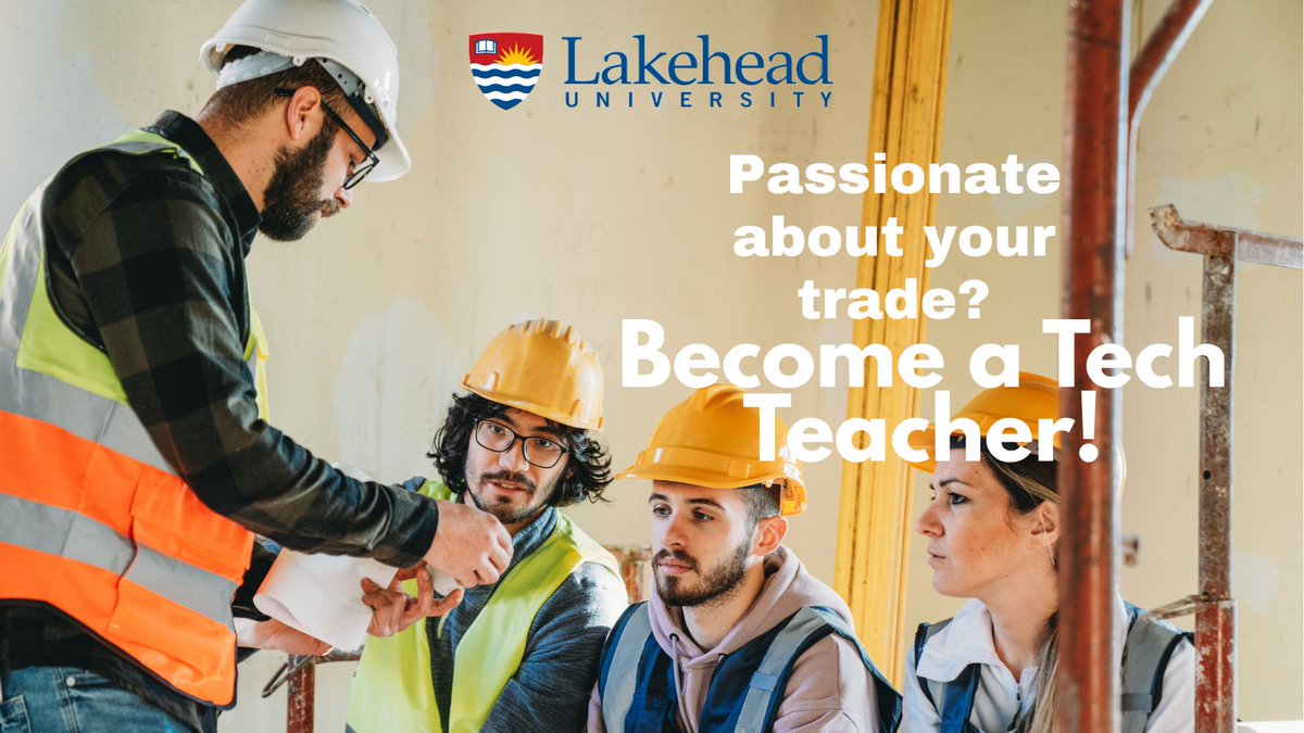 LakeheadTechEd (@lakeheadteched) on Twitter photo Live anywhere in Ontario and still learn at Lakehead! <a href="/mylakehead/">Lakehead University</a>’s Tech Ed program at the Thunder Bay campus offers the best of both worlds - one month in-person each summer, with the rest completed online from wherever you are in Ontario. Applications are still open! #TeachTech Live anywhere in Ontario and still learn at Lakehead! <a href="/mylakehead/">Lakehead University</a>’s Tech Ed program at the Thunder Bay campus offers the best of both worlds - one month in-person each summer, with the rest completed online from wherever you are in Ontario. Applications are still open! #TeachTech