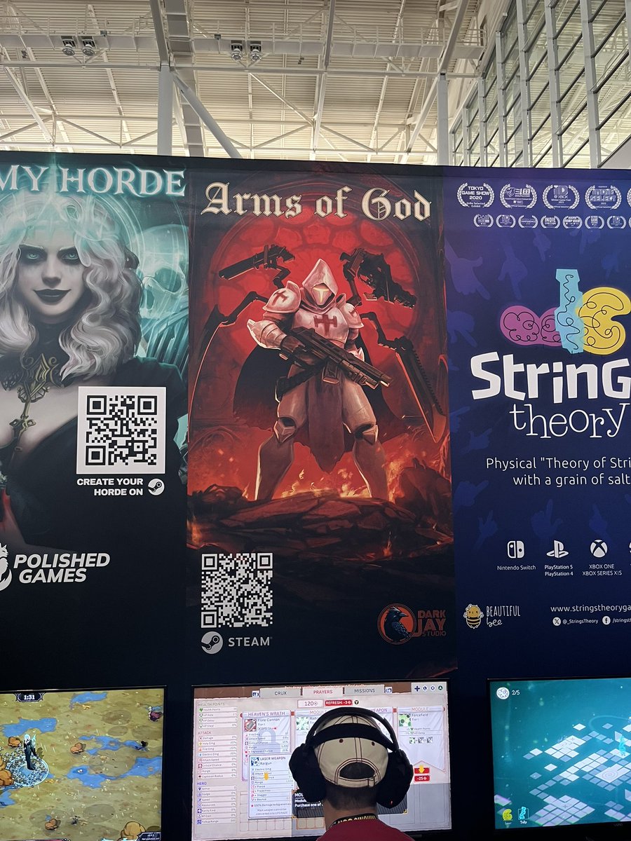 LotusOfDoom's tweet image. Some more cool stuff from #PAXEast2025 that I got to play