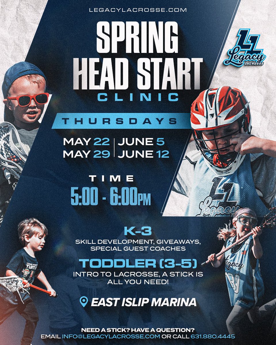 BackOfTheCAGE.com (@backofthecage) on Twitter photo The Spring Head Start #Clinic and Summer #Tryouts by <a href="/legacylacrosse/">Legacy Lacrosse</a> <a href="/LegacygirlsliLi/">Legacy Girls LI</a>
#lacrosse #girlslacrosse #girlslax
#longislandlacrosse #laxlife #Lax #boyslacrosse #backofthecage The Spring Head Start #Clinic and Summer #Tryouts by <a href="/legacylacrosse/">Legacy Lacrosse</a> <a href="/LegacygirlsliLi/">Legacy Girls LI</a>
#lacrosse #girlslacrosse #girlslax
#longislandlacrosse #laxlife #Lax #boyslacrosse #backofthecage