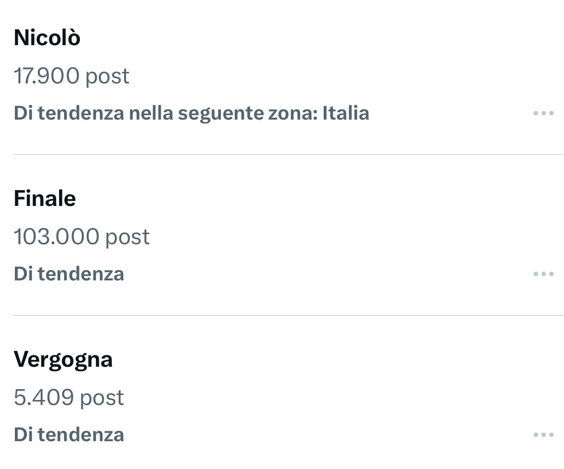 Buonanotte mi sento rappresentata dalle tendenze.