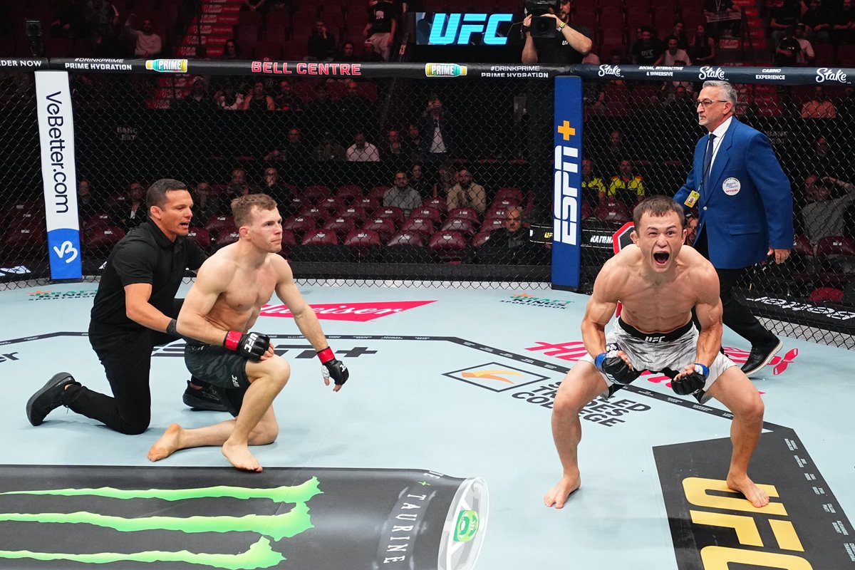 Bekzat Almakhan starts #UFC315 off with a BANG! 💥

[ #UFC315 | Early Prelims LIVE on UFC Fight Pass ]