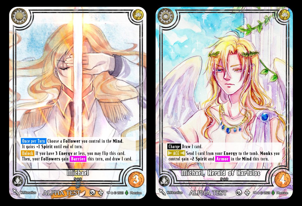 voltriph's tweet image. 3 weeks remain. Through the end of May (5/31/2025) the Spirit Clash alpha test decks sale is LIVE at:

phaxion.com

$40 + $10 shipping

1 alpha labeled wrath deck 🟣
1 alpha labeled zen deck 🟡

If 30+ sets sell, I will also create a promo alpha card that will be…