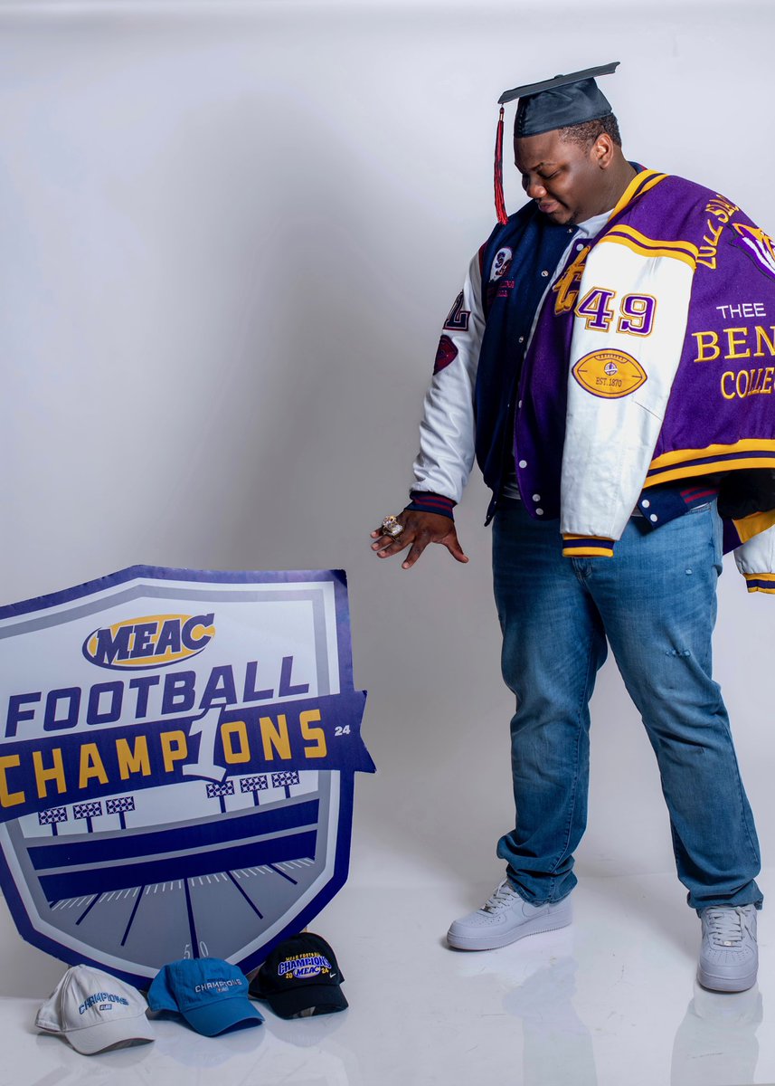 To the most high, I am forever indebted.

Summa Cum Laude
2x SIAC Champ 
1x MEAC Champ 
None of it was possible without GOD.
Thankful for everyone that’s been on this journey with me thus far.
#LLD