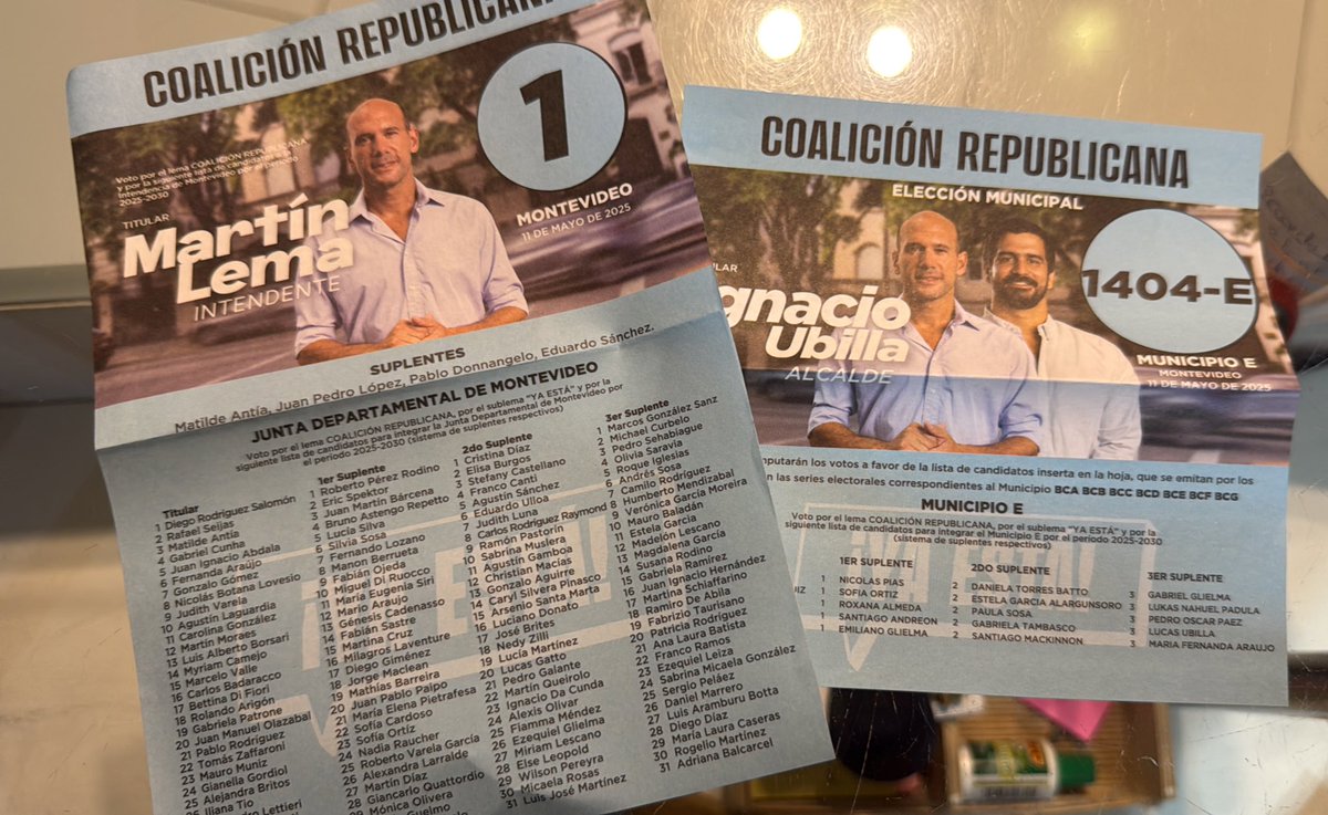 En los últimos preparativos ! 

<a href="/ignacioubilla/">Ignacio Ubilla</a> <a href="/MartinLemaUy/">Martin Lema</a> 

#MunicipioE