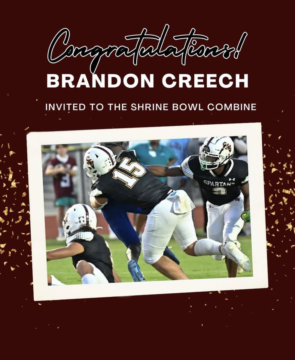 Sun Valley High School Sports (@svhs_athletics1) on Twitter photo Congrats <a href="/BrandonCreech_/">Brandon creech</a> on his invitation to the shrine bowl camp! Tremendous 2026 Linebacker with a high GPA! College coaches come get him!
<a href="/SVSpartans_FB/">Sun Valley Football</a> <a href="/SunValleyHSNC/">Sun Valley High School</a> <a href="/SVHSPrin_Dad/">Mike Harvey</a> <a href="/SVBBallCoach/">SVHSAD</a> <a href="/UCPSNC/">Union County Public Schools</a> <a href="/UCPSNCAthletics/">UCPS NC Athletics</a> Congrats <a href="/BrandonCreech_/">Brandon creech</a> on his invitation to the shrine bowl camp! Tremendous 2026 Linebacker with a high GPA! College coaches come get him!
<a href="/SVSpartans_FB/">Sun Valley Football</a> <a href="/SunValleyHSNC/">Sun Valley High School</a> <a href="/SVHSPrin_Dad/">Mike Harvey</a> <a href="/SVBBallCoach/">SVHSAD</a> <a href="/UCPSNC/">Union County Public Schools</a> <a href="/UCPSNCAthletics/">UCPS NC Athletics</a>