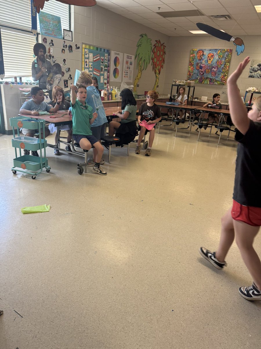 Thanks to Mrs. Green <a href="/ArtMves/">ArtMVES</a>, my class created beautiful flowers for their mothers! 🤗 Happy Mother's Day to all the women who play that special role in any child's life. ❤️<a href="/MVESGainesville/">Mt. Vernon Exploratory School</a>