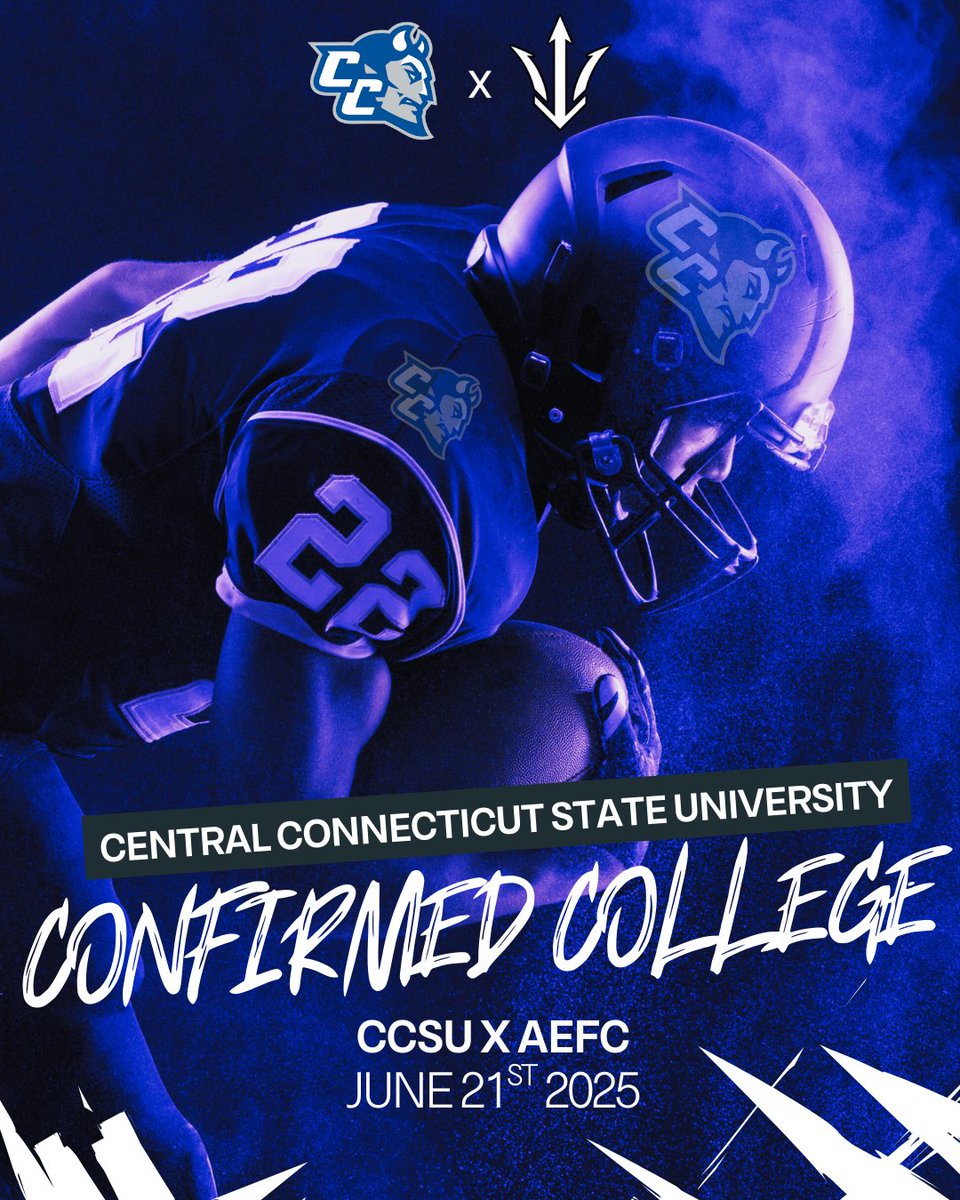 Ascension Elite Football Camp (@ascension_elite) on Twitter photo Central Connecticut State University is officially locked in for Ascension Elite.
Spots are moving fast—don’t get left behind.
Your opportunity starts here — register today: ascensionelitefb.com (ascensionelitefb.com)
<a href="/ccsu_fb/">CCSU Football</a>
#AscensionElite #AEFC #CCSU Central Connecticut State University is officially locked in for Ascension Elite.
Spots are moving fast—don’t get left behind.
Your opportunity starts here — register today: ascensionelitefb.com (ascensionelitefb.com)
<a href="/ccsu_fb/">CCSU Football</a>
#AscensionElite #AEFC #CCSU