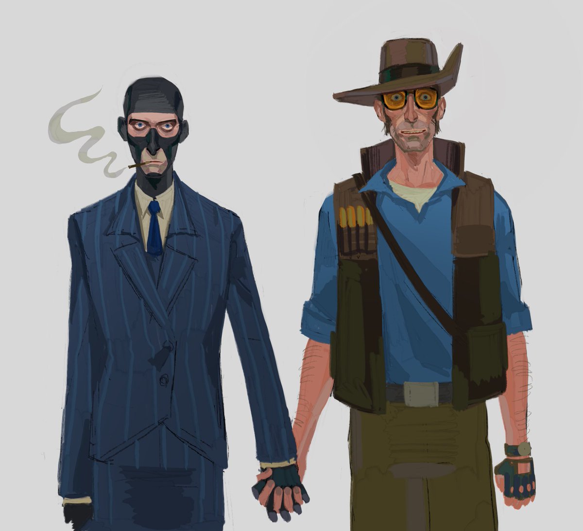 S_oouupp's tweet image. Two sides of old man yaoi
#tf2 #tf2spy #tf2sniper #sniperspy