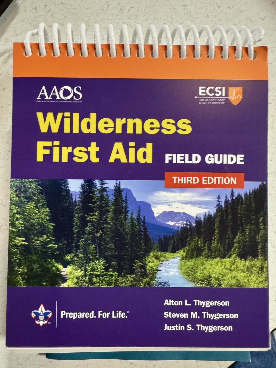 vince_mayfield's tweet image. Great day @ Spanish Trails Scout Reservation w/ my wife Kimberly getting certified in Wilderness First Aid, CPR &amp;amp; AED. Grateful for the Gulf Coast Council, our Scouting community, and opportunity to keep growing and learning. #ScoutingFamily #ExecutiveBoardPresident #Service