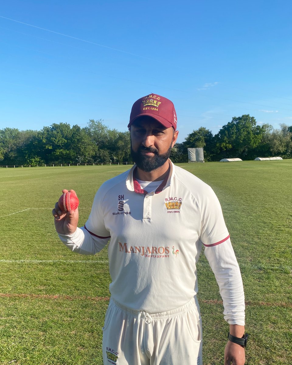 Great figures of 5-45 for the RMCC veteran Saqub Hussain leading the 2s to a 3 wicket win against Massey Ferguson 🫡 #UPTHERM