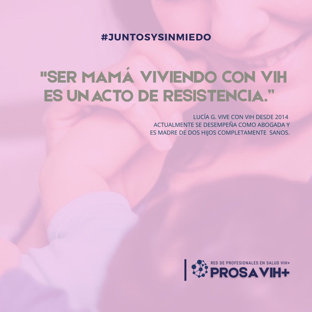 Ser mamá ya es un acto de amor.
Ser mamá viviendo con VIH es, además, un acto de resistencia.
Contra el estigma. Contra el silencio.
Contra quienes dijeron que no podías.
Este 10 de mayo celebramos a las que maternan con fuerza y dignidad. 🌺
#MadresPositivas #JuntosYSinMiedo