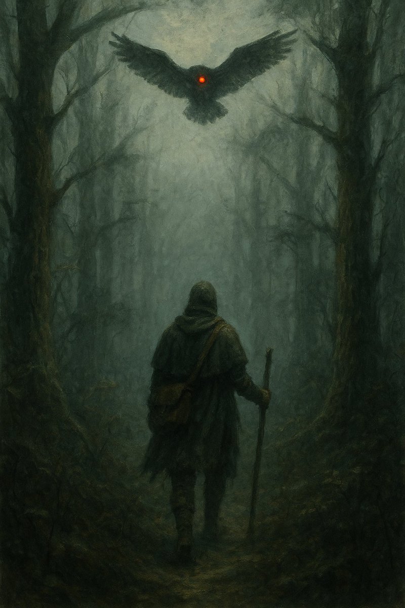 Journal Entry #4
 Whispers Beneath the Hollow Boughs

I left the Sanctum this morning.
 The mist clung to me like it didn’t want me to go.
The forest is quieter now.
 Too quiet.
 As if something asked it to hush.
I don’t know how long I’ve been walking—
 days, maybe more.
 I wish