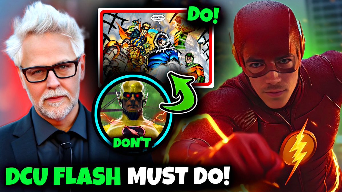 Hello Everyone! NEW #TheFlash Video!

THINGS James Gunn MUST DO With The Flash in the DCU
➡️ youtu.be/b9pvrG1cdpY?si…

#DCStudios #PeacemakerSeason2 #DCU #JamesGunn #Superman #KidFlash #DCTV