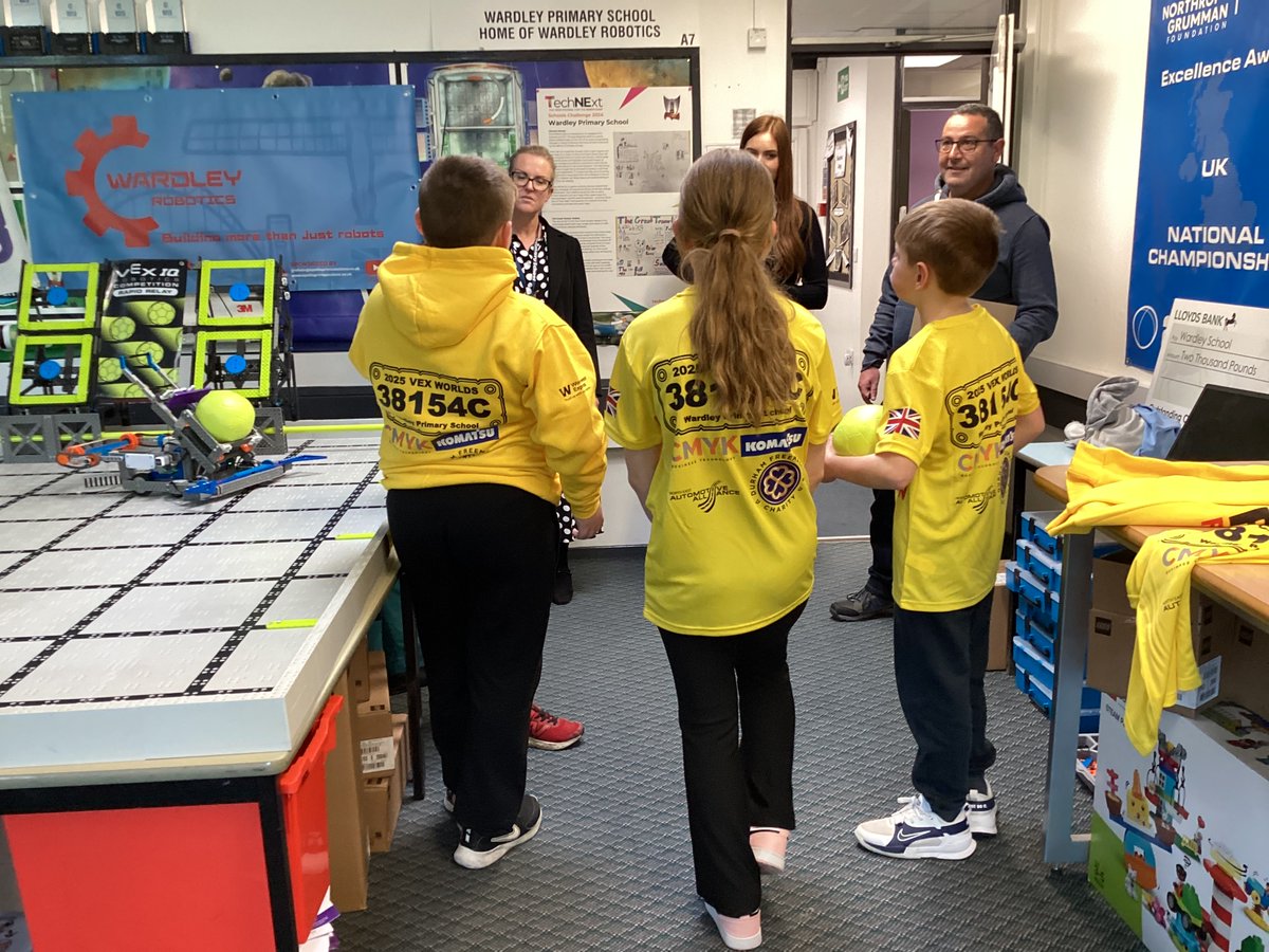WardleyRobotics (@wardleyrobotics) on Twitter photo Thank you so much for the amazing kit <a href="/workwearexpress/">Workwear Express</a>. Team 38154C look awesome and are now ready to take on #vexworlds <a href="/vexrobotics/">VEX Robotics</a> <a href="/VEXRoboticsUK/">VEX Robotics UK</a> <a href="/REC_Foundation/">REC Foundation</a> <a href="/DTassoc/">Design & Technology Association</a> <a href="/ReeceSTEM/">Reece Foundation</a> #robotics #edutwitter #edutech #STEM <a href="/IETeducation/">IET Education</a> <a href="/KiMcGuinness/">Kim McGuinness</a> Thank you so much for the amazing kit <a href="/workwearexpress/">Workwear Express</a>. Team 38154C look awesome and are now ready to take on #vexworlds <a href="/vexrobotics/">VEX Robotics</a> <a href="/VEXRoboticsUK/">VEX Robotics UK</a> <a href="/REC_Foundation/">REC Foundation</a> <a href="/DTassoc/">Design & Technology Association</a> <a href="/ReeceSTEM/">Reece Foundation</a> #robotics #edutwitter #edutech #STEM <a href="/IETeducation/">IET Education</a> <a href="/KiMcGuinness/">Kim McGuinness</a>