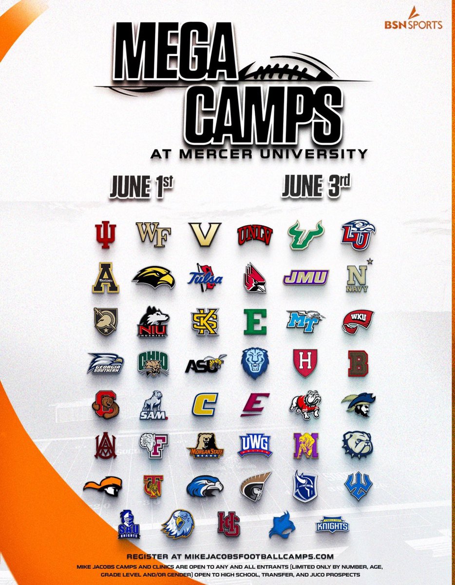 Leonard Payton (@leonardpayton7) on Twitter photo Excited to be at the Mercer mega camp June 1st! <a href="/Coach_Mendonca/">Coach Mendonca</a> <a href="/coach_ruizz/">Mason Ruiz</a> <a href="/MercerFootball/">Mercer Football</a> Excited to be at the Mercer mega camp June 1st! <a href="/Coach_Mendonca/">Coach Mendonca</a> <a href="/coach_ruizz/">Mason Ruiz</a> <a href="/MercerFootball/">Mercer Football</a>